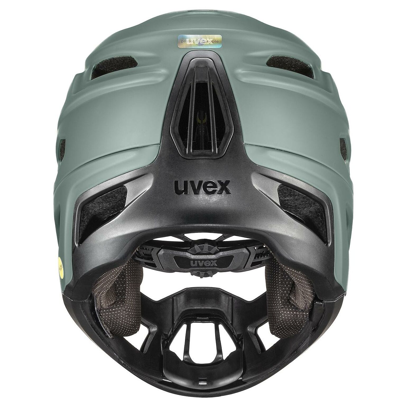 Uvex Revolt MIPS Moss Green-Black Matt